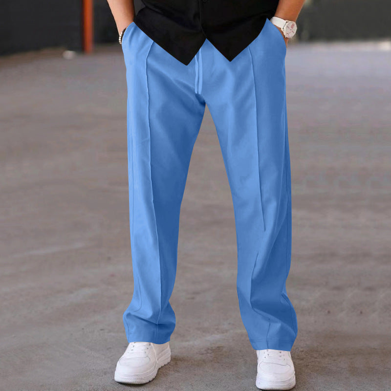 Street-Wave Men's Comfortable Casual Trousers With Elegant Cut And Breathable Fabric