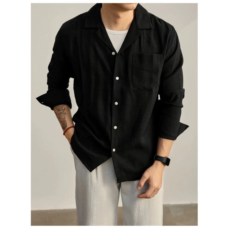 Street Wave Mens Lightweight Short Sleeve Shirt With Chest Pocket Casual Fit For Men