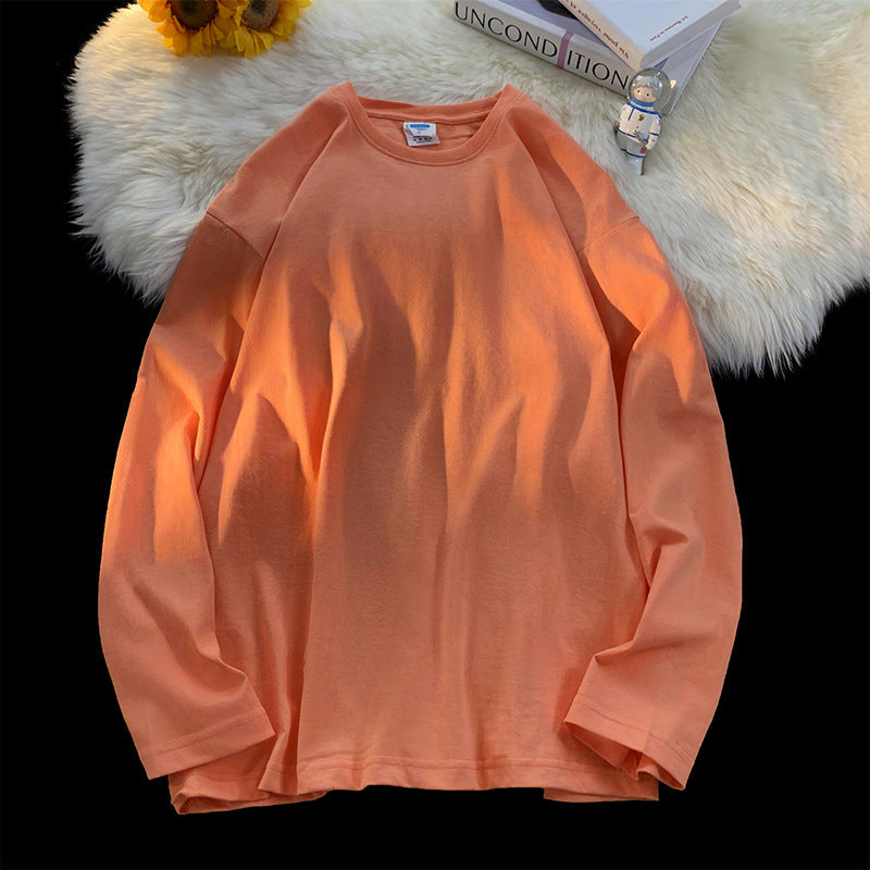 Womens Cotton Long Sleeve Shirt Street Wave Casual Comfort 100 Percent Cotton Soft Breathable Everyday Essential