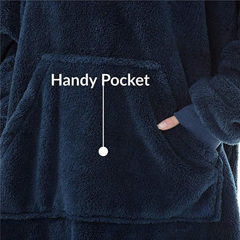 Streetwave Cozy Oversized Fleece Hoodie Jacket For Women With Kangaroo Pocket Ultra Soft Comfort