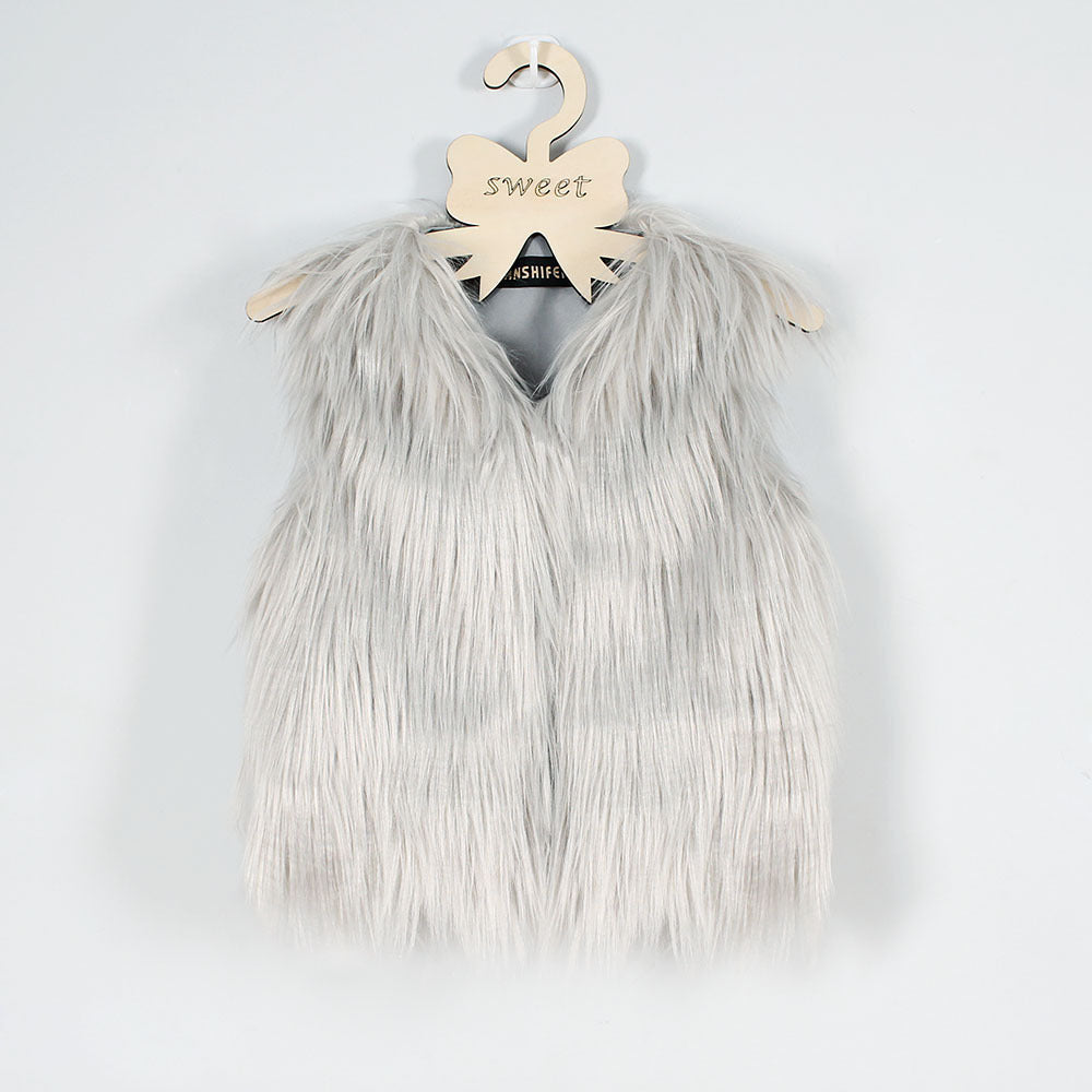 Street Wave Premium Cozy Faux Fur Vest With High Collar For Women Fashion Forward Warmth