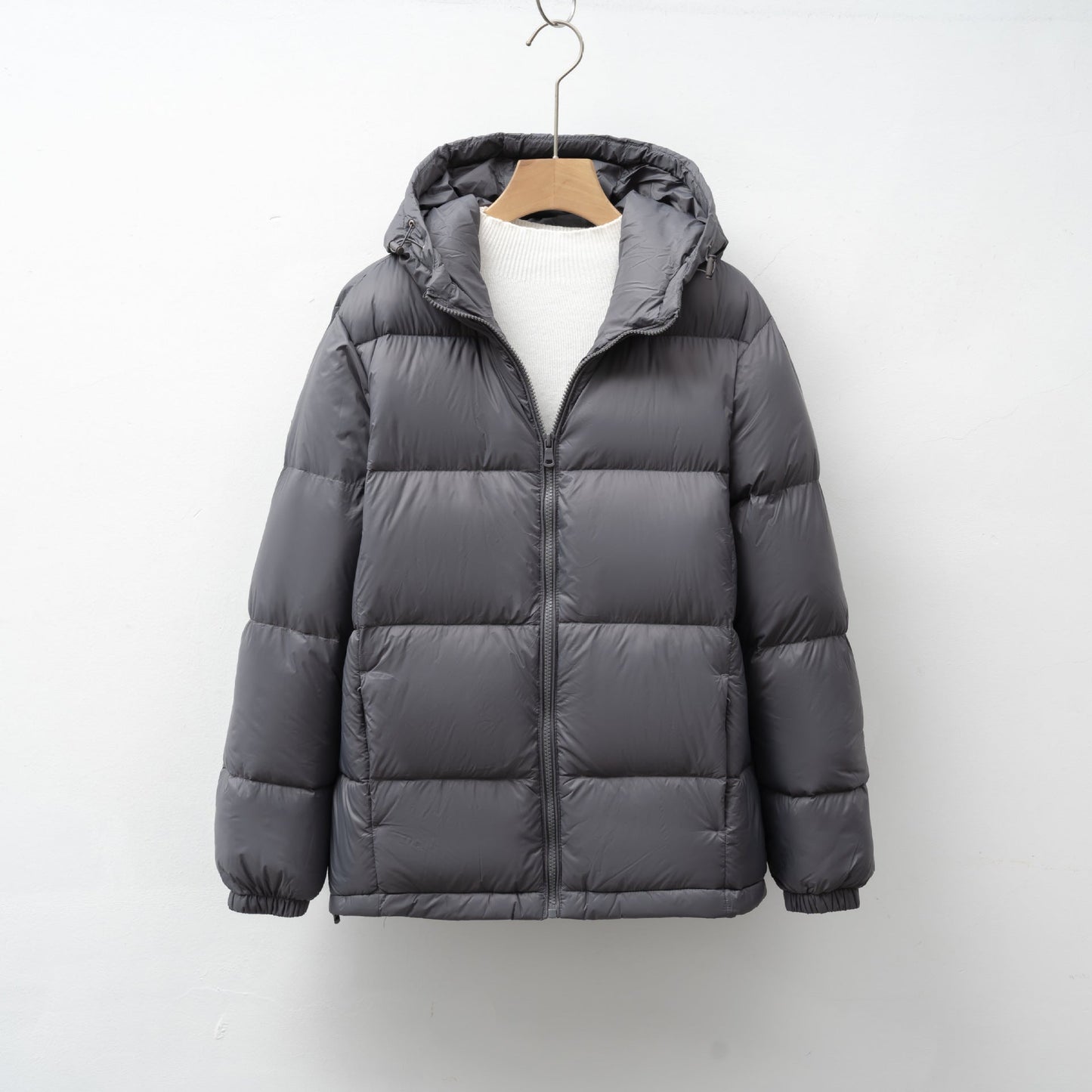 Street-Wave Women's Lightweight Insulated Winter Jacket With Adjustable Hood For Cold Weather