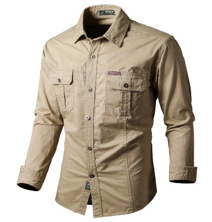 Street-Wave Mens Rugged Outdoor Shirt All Season Comfort