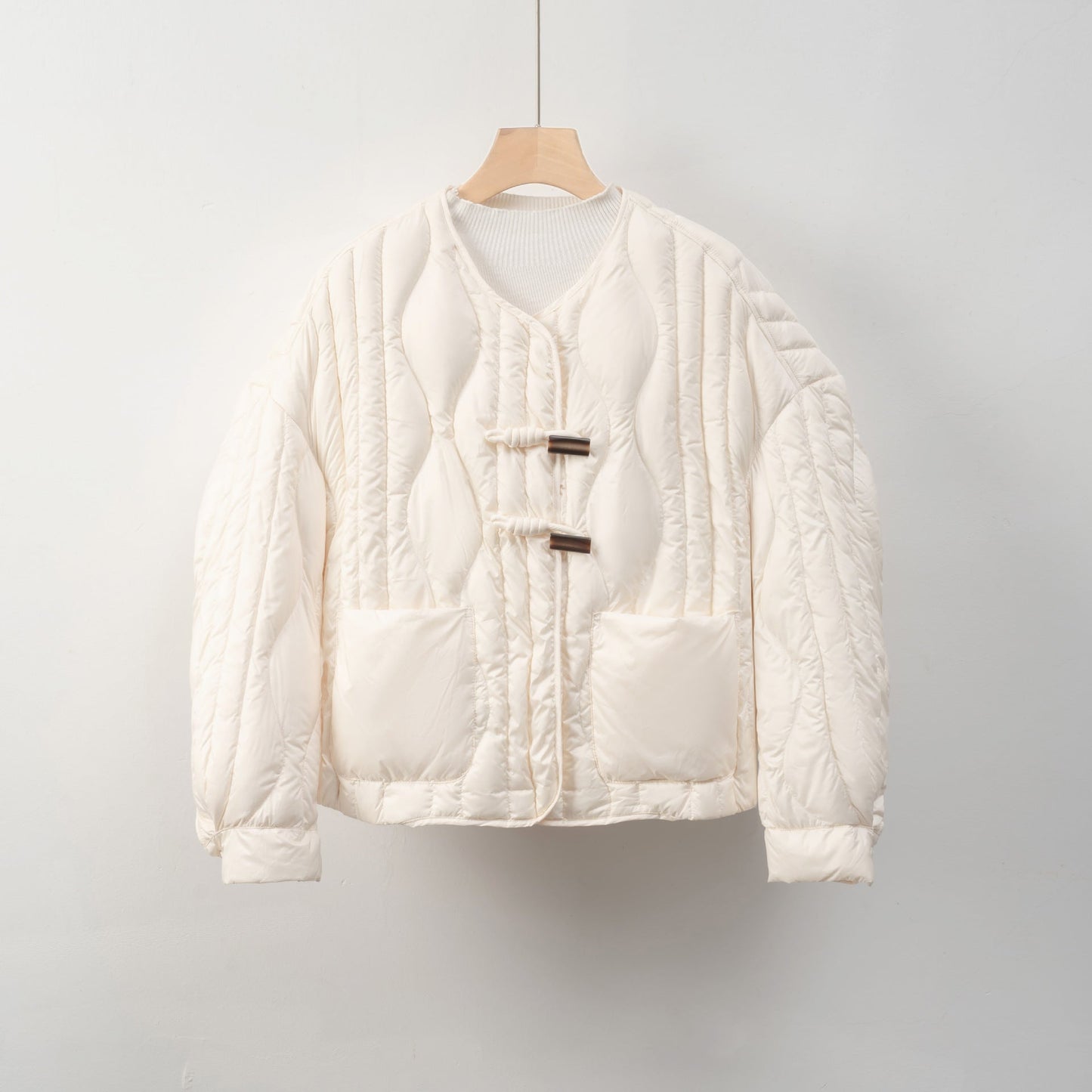 Street-Wave Women's Quilted Jacket Warm Insulation With Toggle Closures And Cozy Pockets