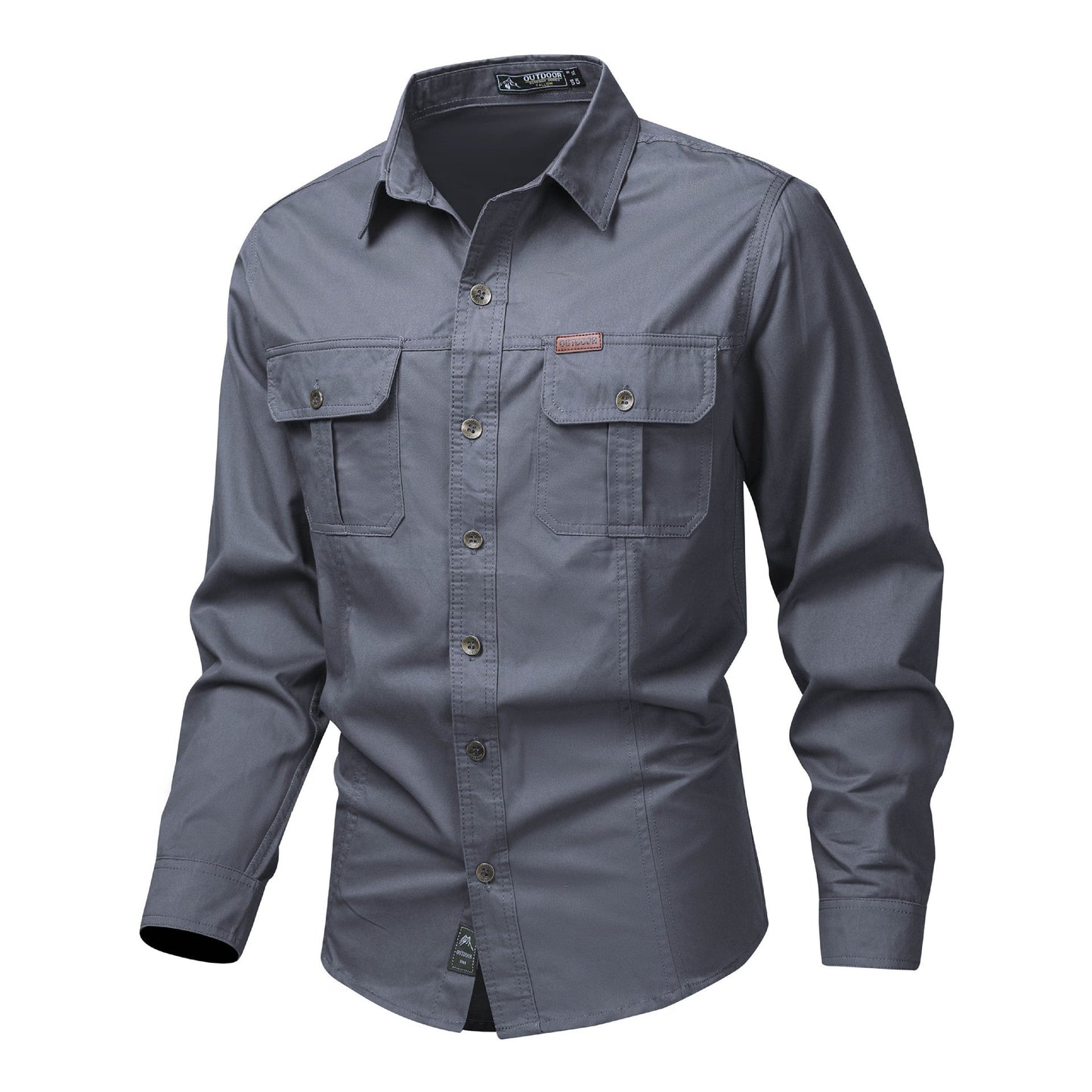 Street-Wave Mens Rugged Outdoor Shirt All Season Comfort