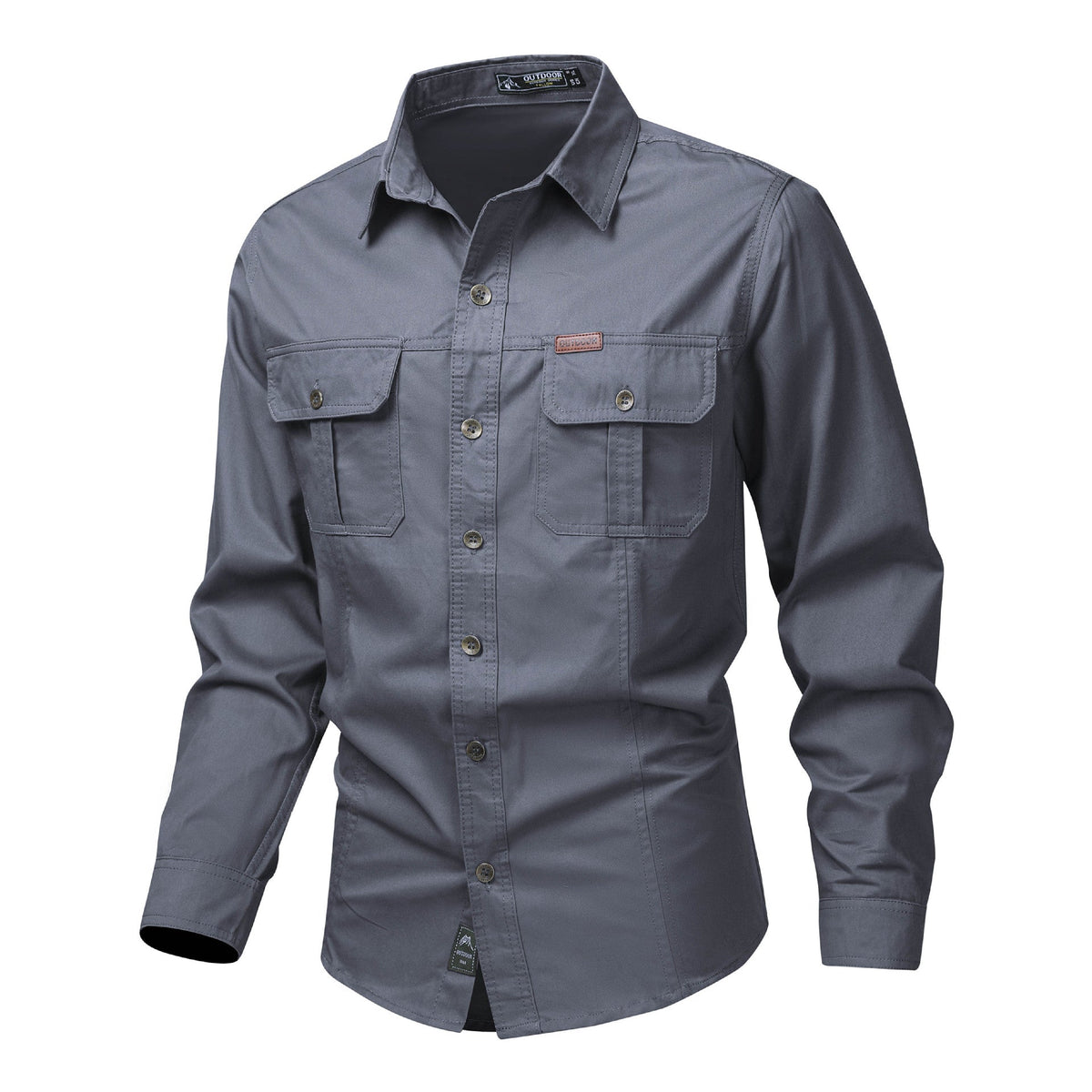 Street-Wave Mens Rugged Outdoor Shirt All Season Comfort