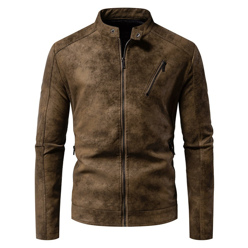 Streetwave Mens Stylish Biker Jacket Durable Urban Moto Style Premium Quality Slim Fit For Modern Men