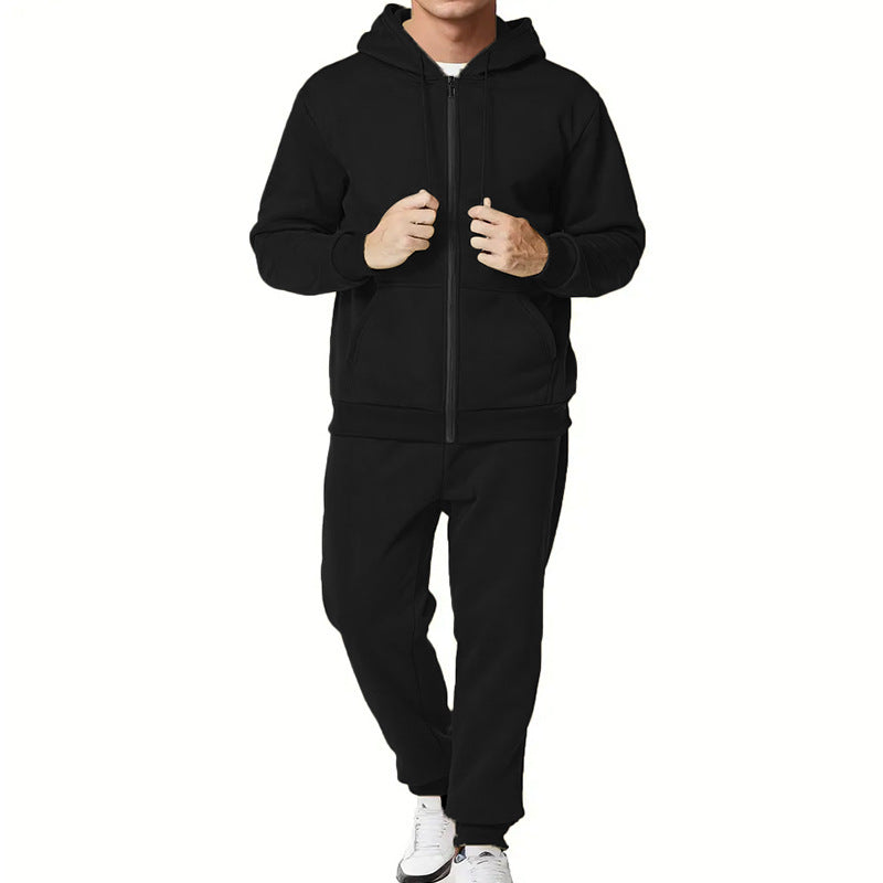 Street-wave Mens Tracksuit Set With Hoodie And Joggers For Gym Sports And Casual Wear All Day Comfort