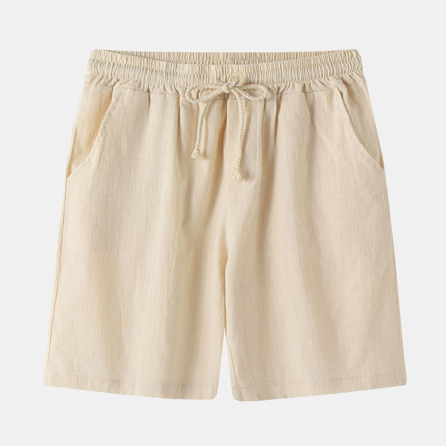 Men's Bermuda Shorts Street-wave Elastic Waist with Side Pockets for All-Day Comfort