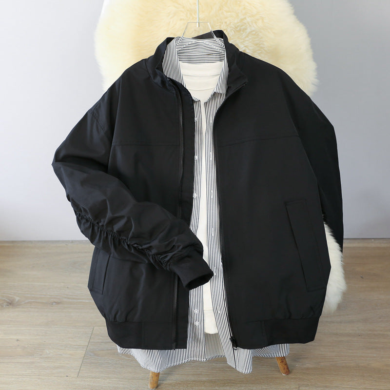 Men's Transitional Jacket Street-Wave With Elastic Cuffs And Practical Pockets Versatile Casual And Smart Looks