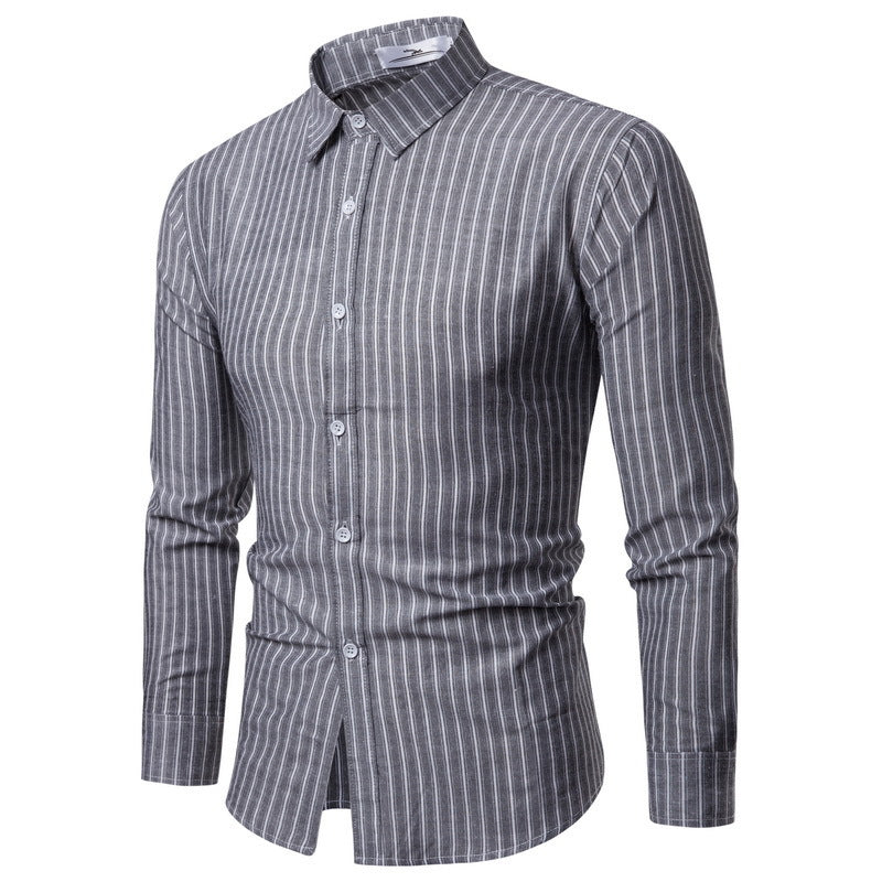 Men's Long Sleeve Shirt Street-Wave Premium Comfort For Office Or Casual Wear Versatile Style Everyday