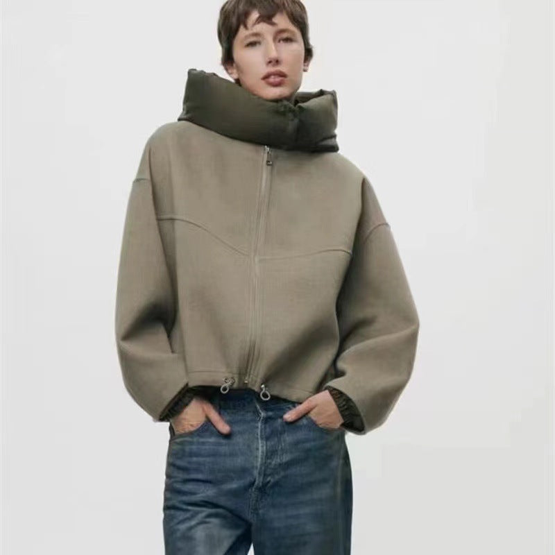 Womens Cozy Fleece Lined Transitional Jacket By Street Wave With Adjustable Hem For Fashionable Women