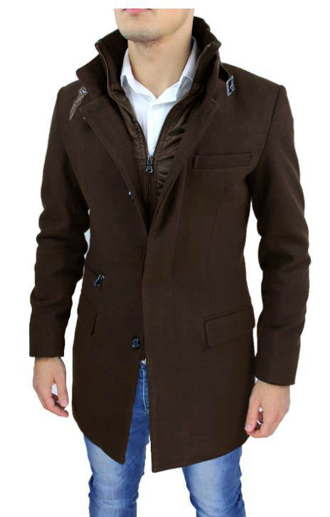 Street-wave Mens Stylish Warm Jacket With Innovative Inner Lining For Comfort And Warmth
