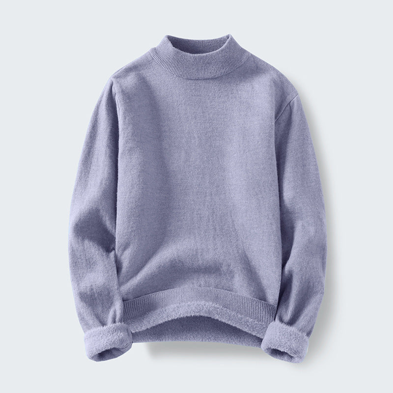 Streetwave Womens Cozy Stand Collar Sweater Soft Knit Warmth For Everyday All Day Comfort