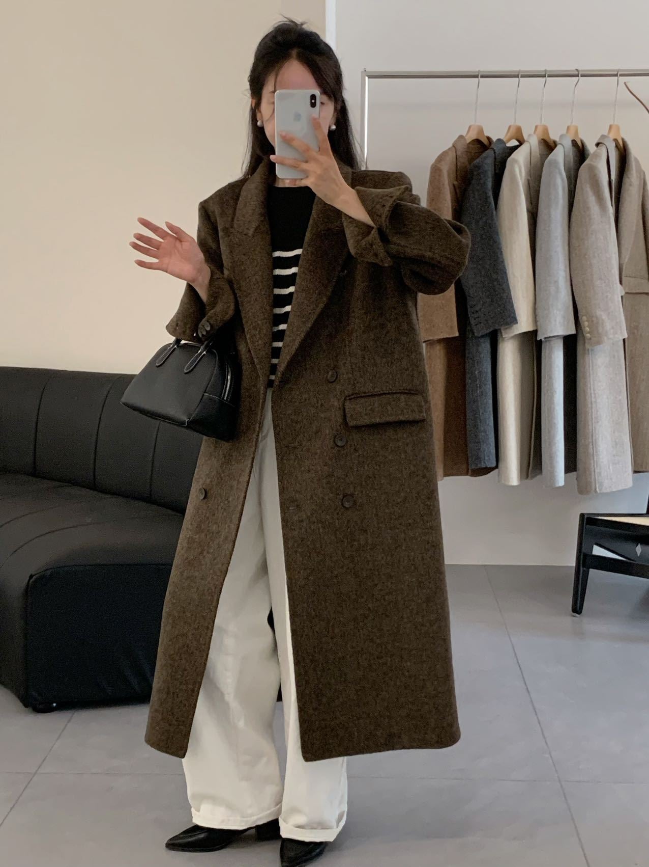 Street-Wave Women Wool Coat With Premium Wool For Warmth And Timeless Elegance For Professional Women