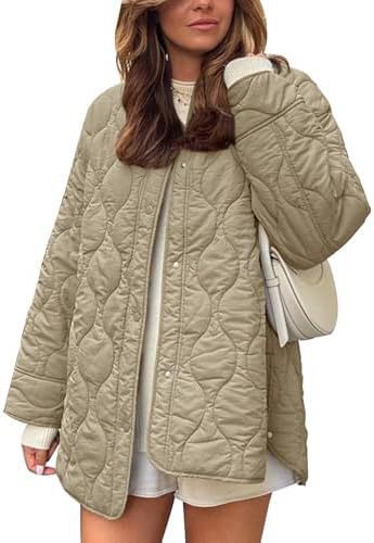 Streetwave Womens Casual Puffer Jacket With Practical Pockets And Relaxed Fit Everyday Comfort