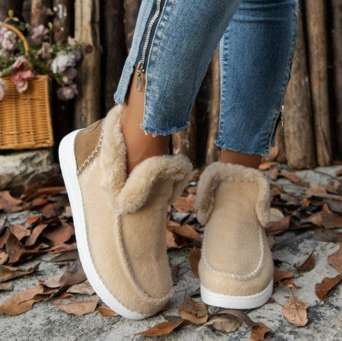 Streetwave Women Cozy Fleece Slippers With Warm Plush Lining And Non Slip Sole For Home Use