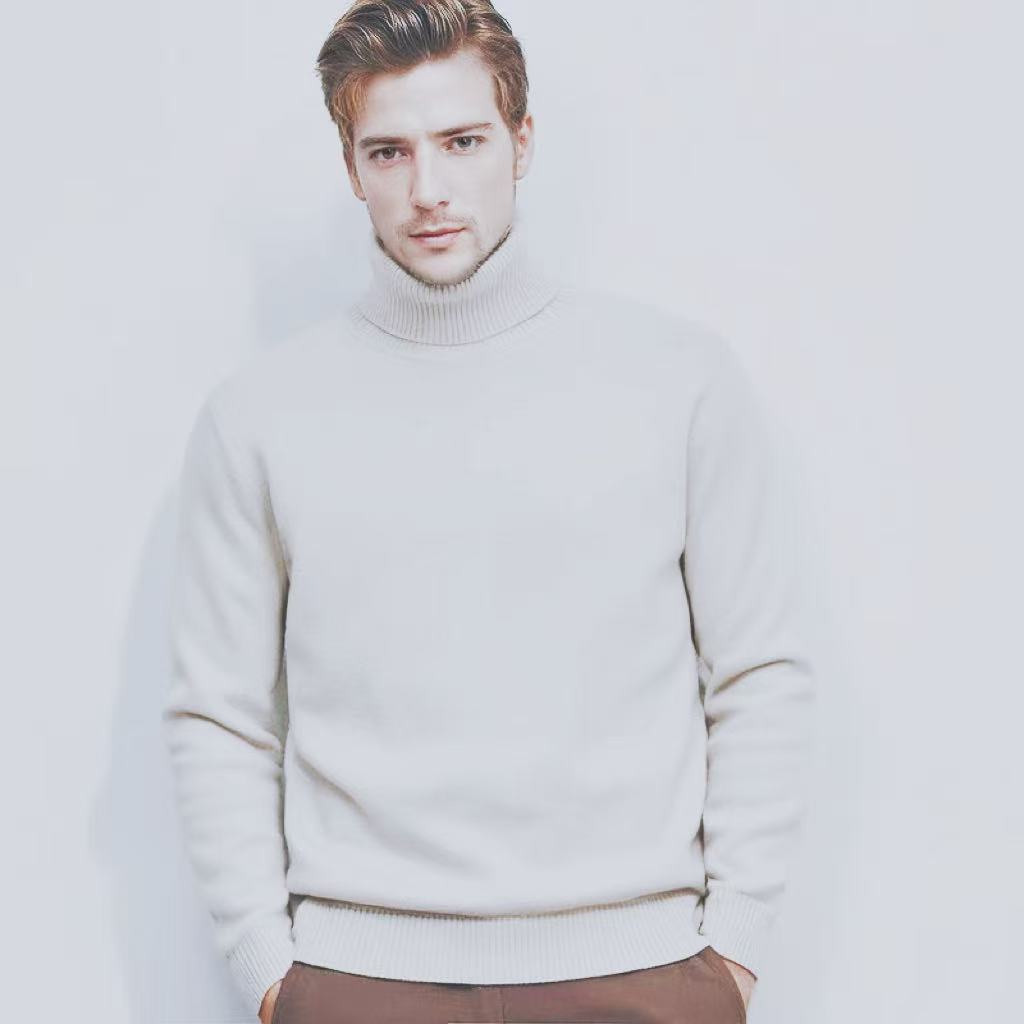 Streetwave Mens Turtleneck Sweater In Fine Knit Warmth And Elegant Comfort For Modern Style Enthusiasts
