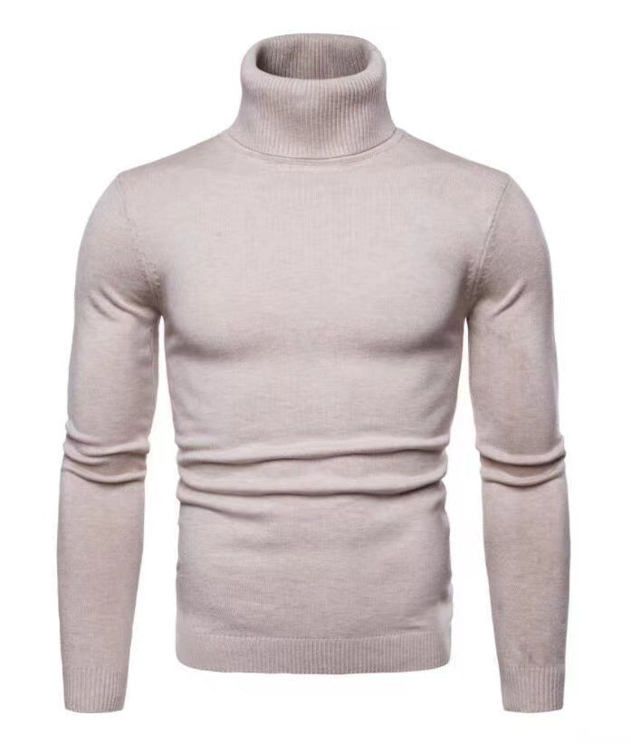 Mens Turtleneck Sweater 100 Cotton Street-wave Ultra Soft Comfort For Modern Gentlemen