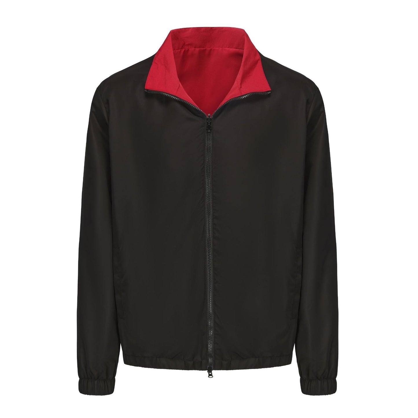Street Wave Mens Lightweight Transitional Jacket With High Collar For All Weather Breathable Comfort