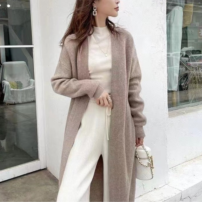 Streetwave Open Front Knit Coat For Women Cozy Chic Cardigan Style Versatile For Casual To Dressy Wear