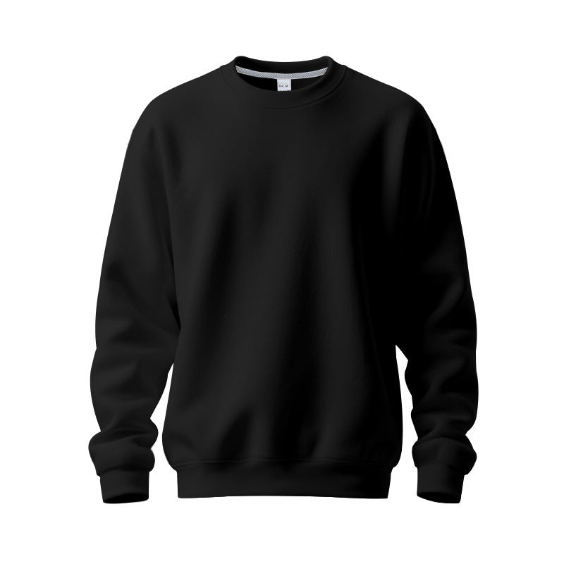 Street-wave Men's Relaxed-Fit Sweatshirt With Elastic Cuffs For Everyday Comfort