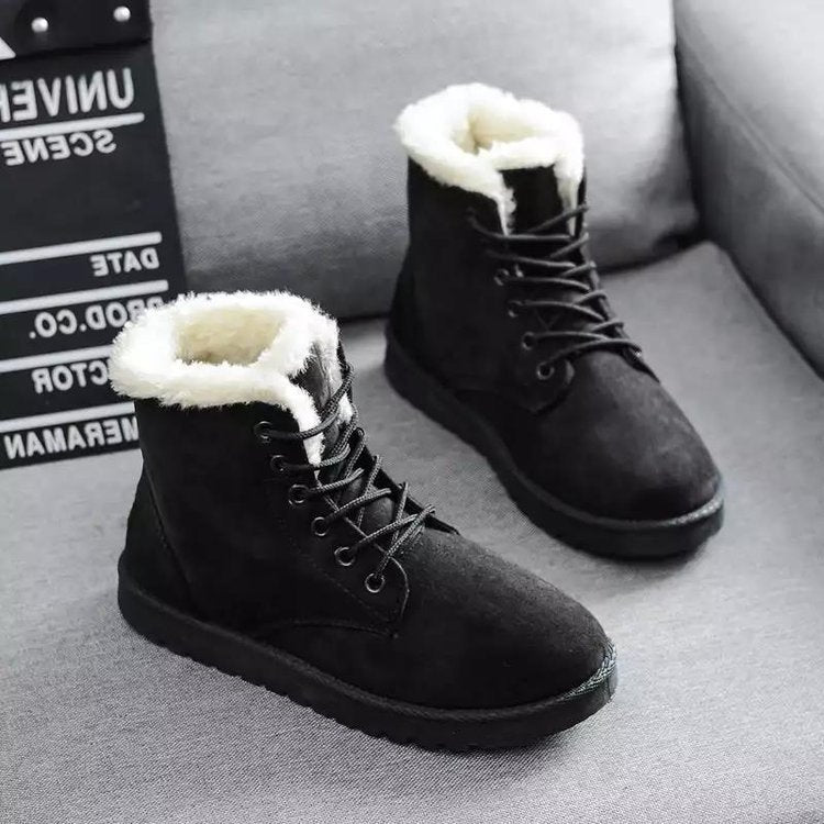 Streetwave Orthopedic Winter Boots For Women Cozy Warmth Fleece Lined All Day Support