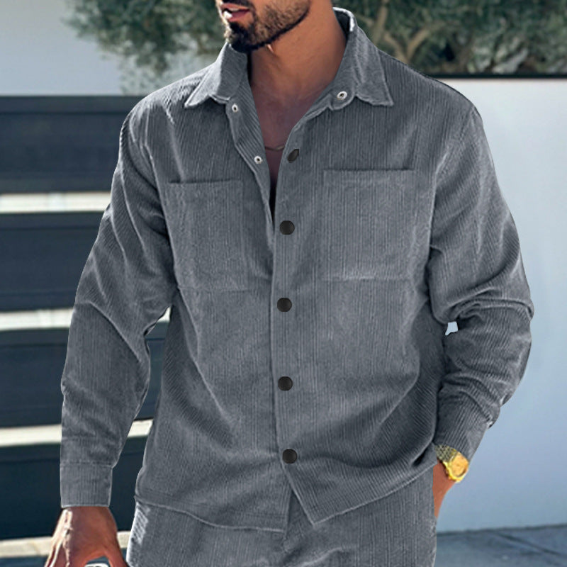 Street-wave Men's Comfortable Outdoor Jacket With Practical Pockets For Everyday Adventure
