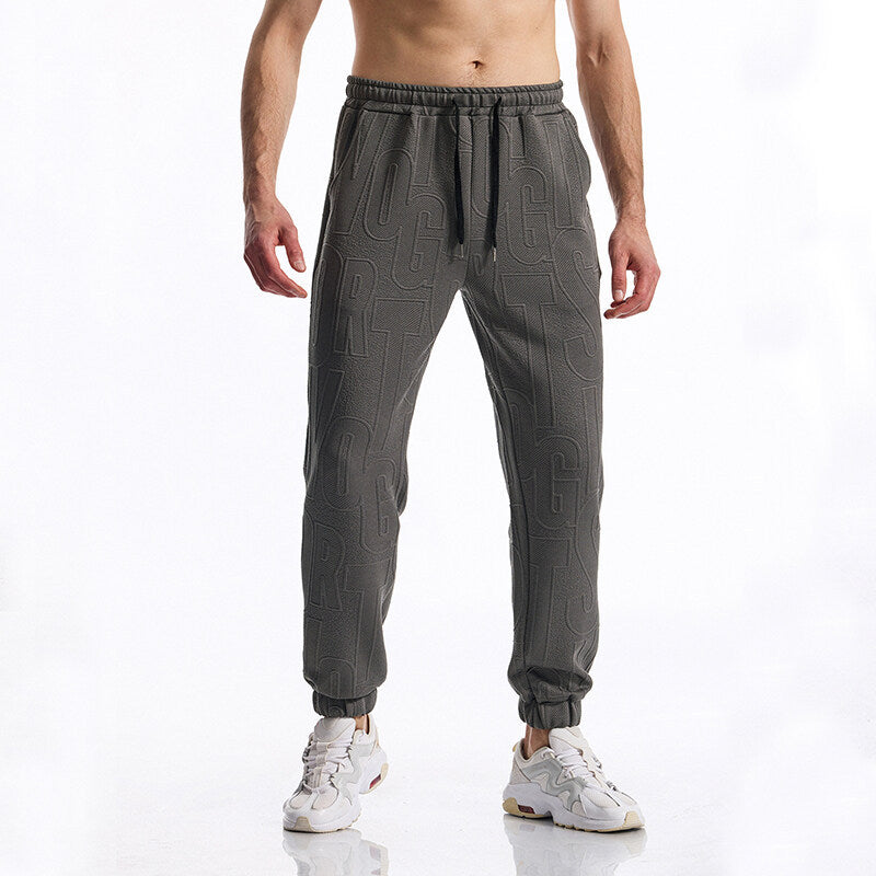 Street-Wave Mens Athletic Joggers With Elastic Waistband And Side Pockets For Active Comfort And Style