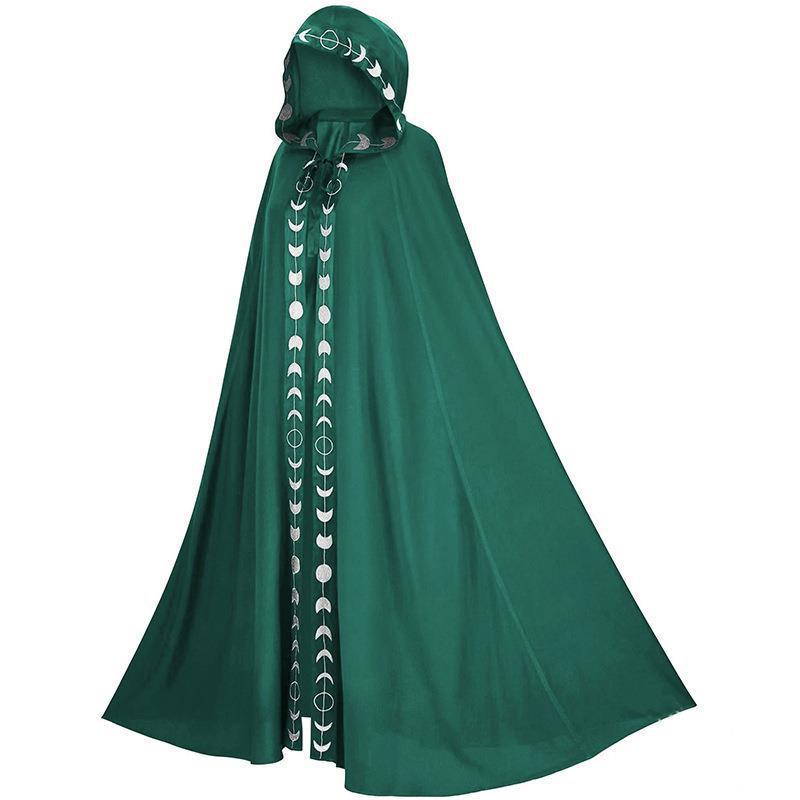 Women Hooded Magical Cloak Streetwave For Enchanted Occasions Masquerade Parties Theatrical Events