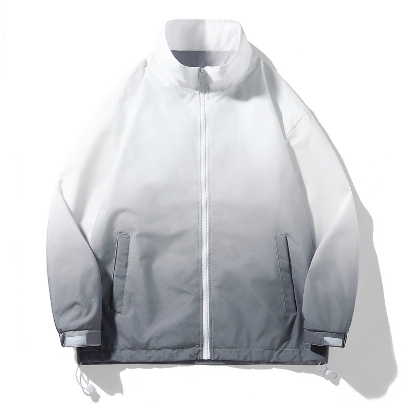 Streetwave Women's Gradient Transition Jacket With Premium Water Repellent Breathable Fabric
