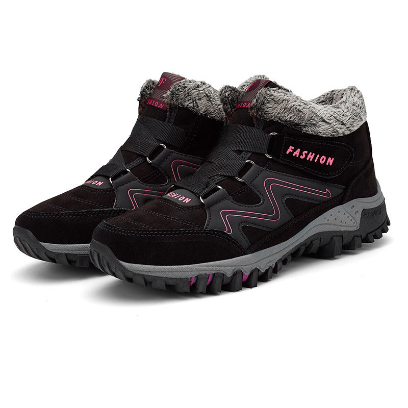 Streetwave Womens Hiking Boots Insulated Lining And Non Slip Sole For Outdoor Enthusiasts