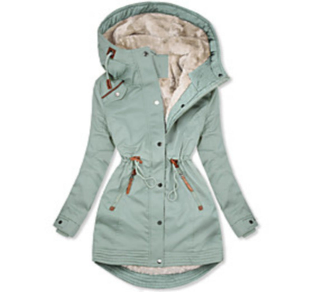 Street-Wave Women's Winter Parka With Warm Fleece Lining and Weather Protection for Cold Seasons
