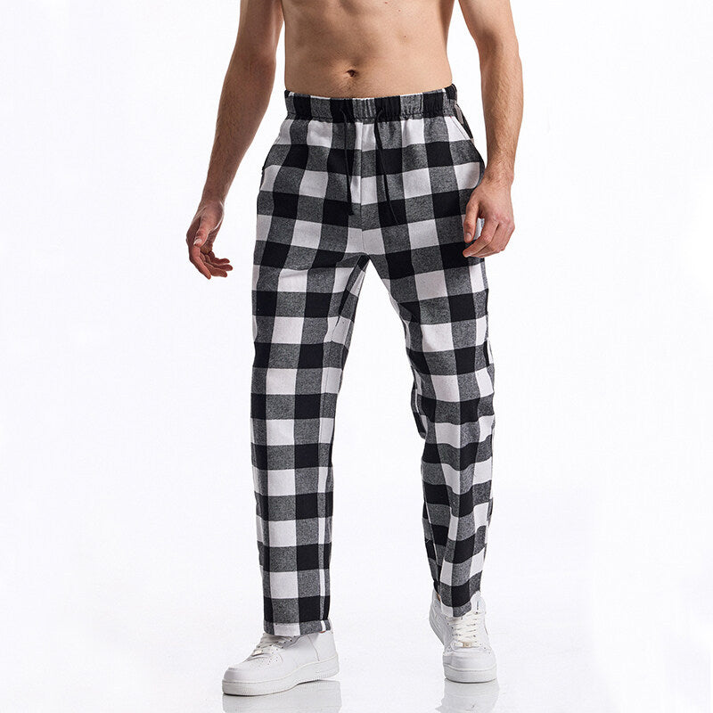 Street-wave Men's Flannel Pajama Pants Soft Cozy Sleepwear For Relaxing Nights At Home