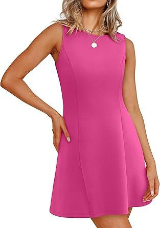 Streetwave Sleeveless A-Line Dress For Women Timeless Flattering Fit Breathable Comfort For Everyday And Events