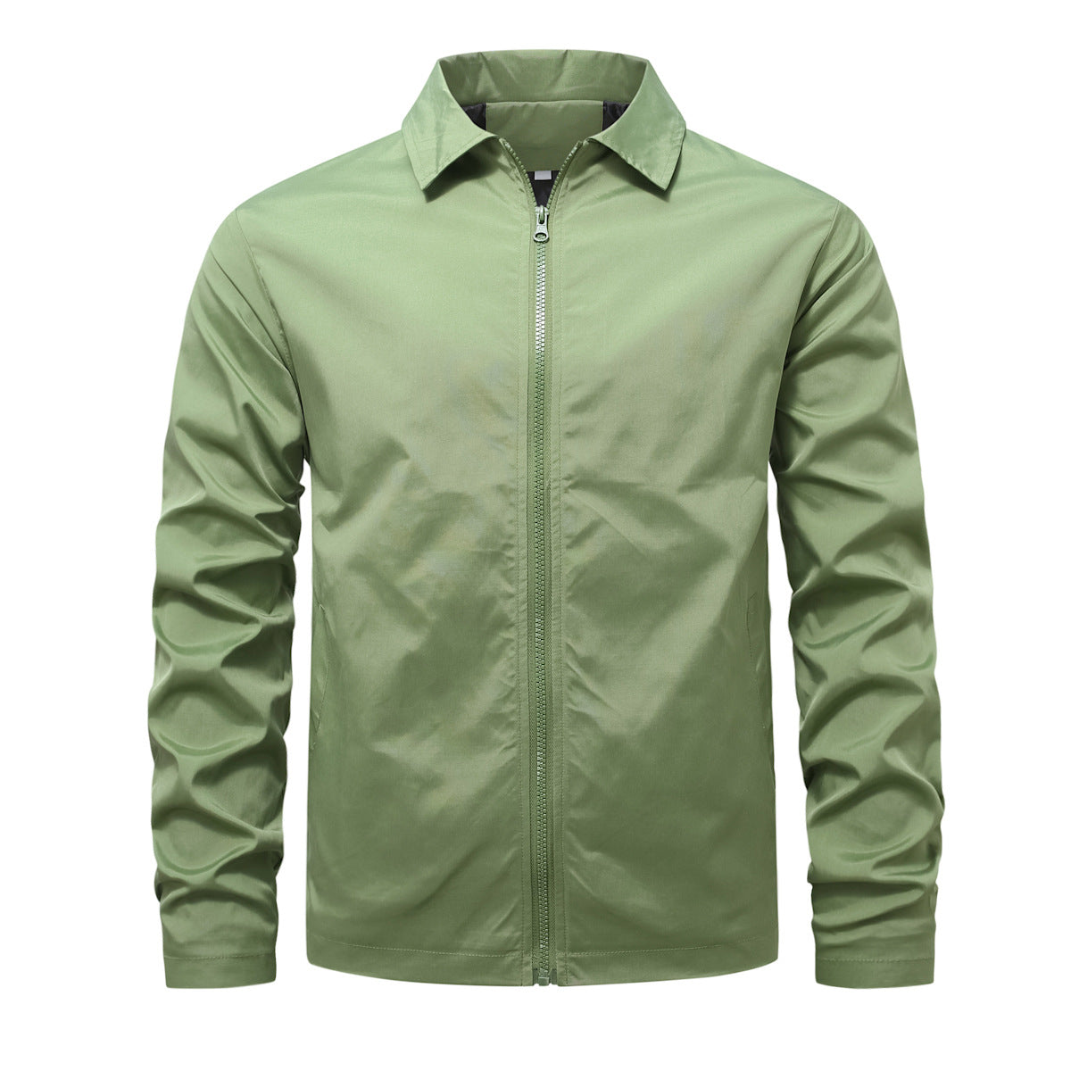 Street Wave Mens Windproof Casual Jacket Lightweight Wind Resistant Outerwear For Active Men