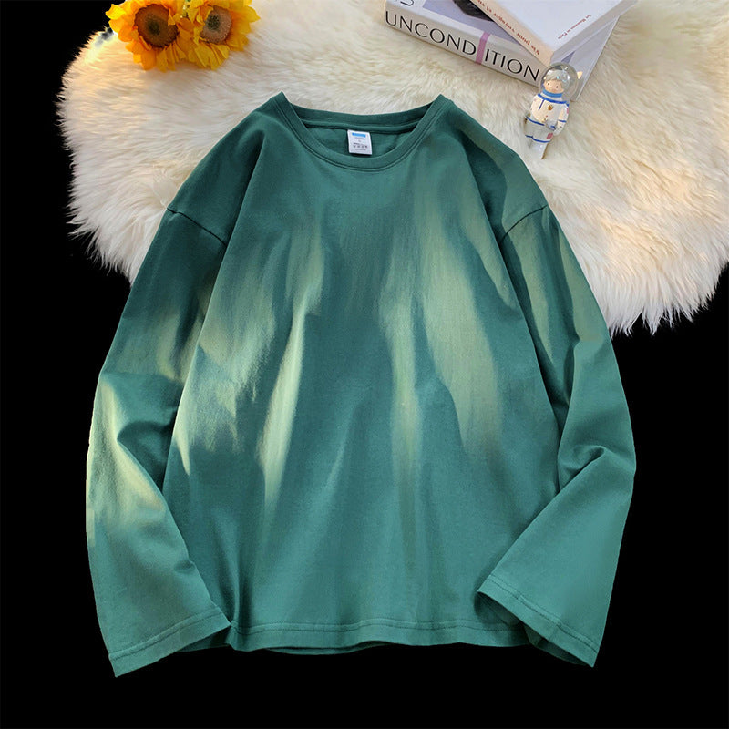 Womens Cotton Long Sleeve Shirt Street Wave Casual Comfort 100 Percent Cotton Soft Breathable Everyday Essential