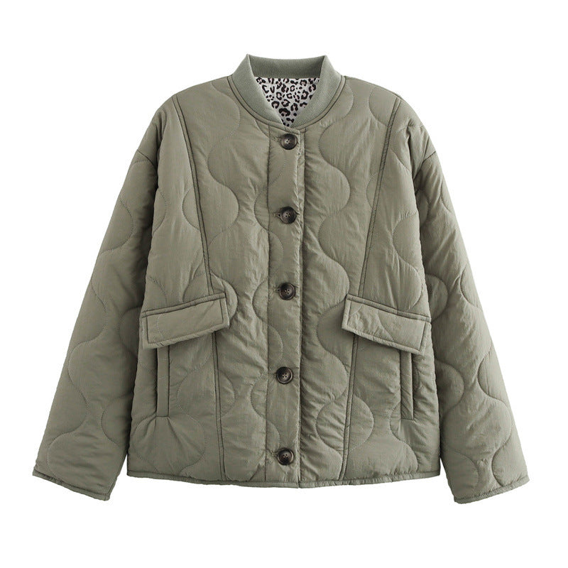 Street-Wave Women Quilted Winter Jacket With Practical Pockets Warm Comfort For Cold Days