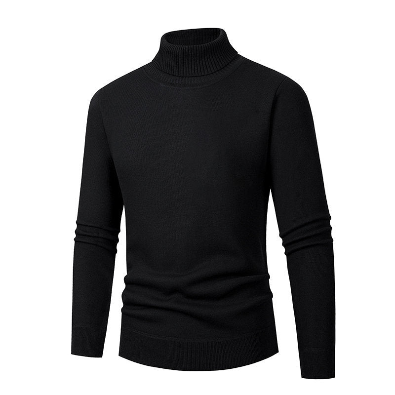 Mens Turtleneck Sweater Streetwave Premium Knit Warmth For Modern Gentlemen Elegant Everyday Essential