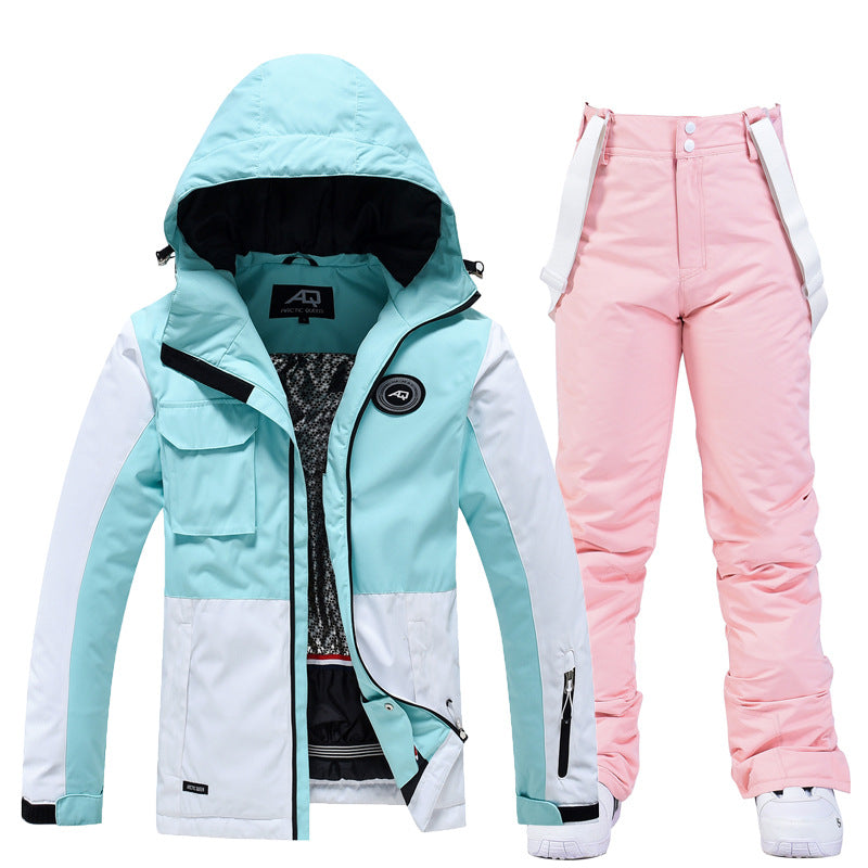 Nordisk-Flair Women's Two-Piece Ski Suit Water-Resistant Windproof Tailored Fit