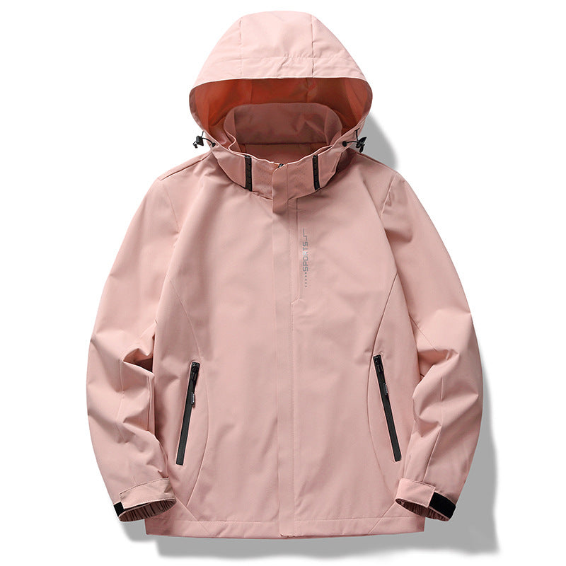 Street Wave Women Waterproof Function Jacket With Adjustable Hood And Breathable Comfort