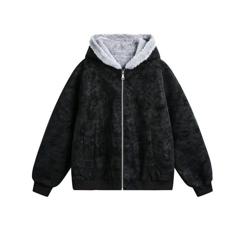 Street-Wave Womens Fleece-Lined Bomber Jacket For Transitional Weather Cozy Warmth And Style