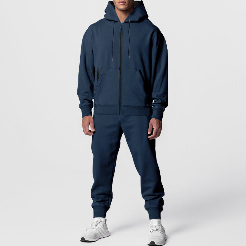 Streetwave Mens Sport Hoodie And Jogger Set Breathable Comfort For Active Living
