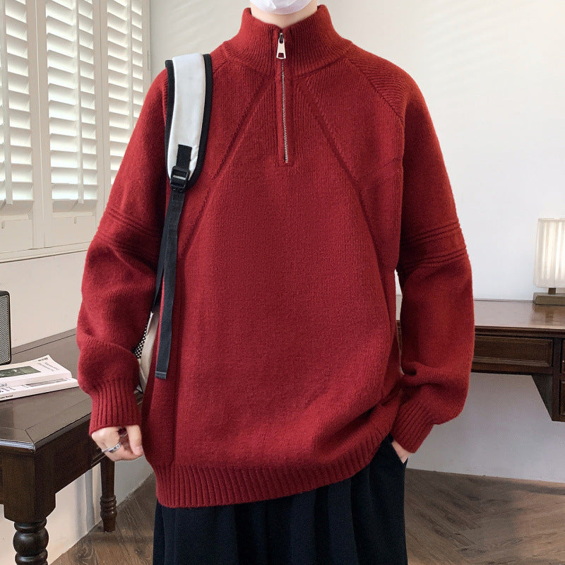 Street Wave Womens High Neck Zip Hoodie Cozy Winter Pullover With Relaxed Fit And Everyday Comfort