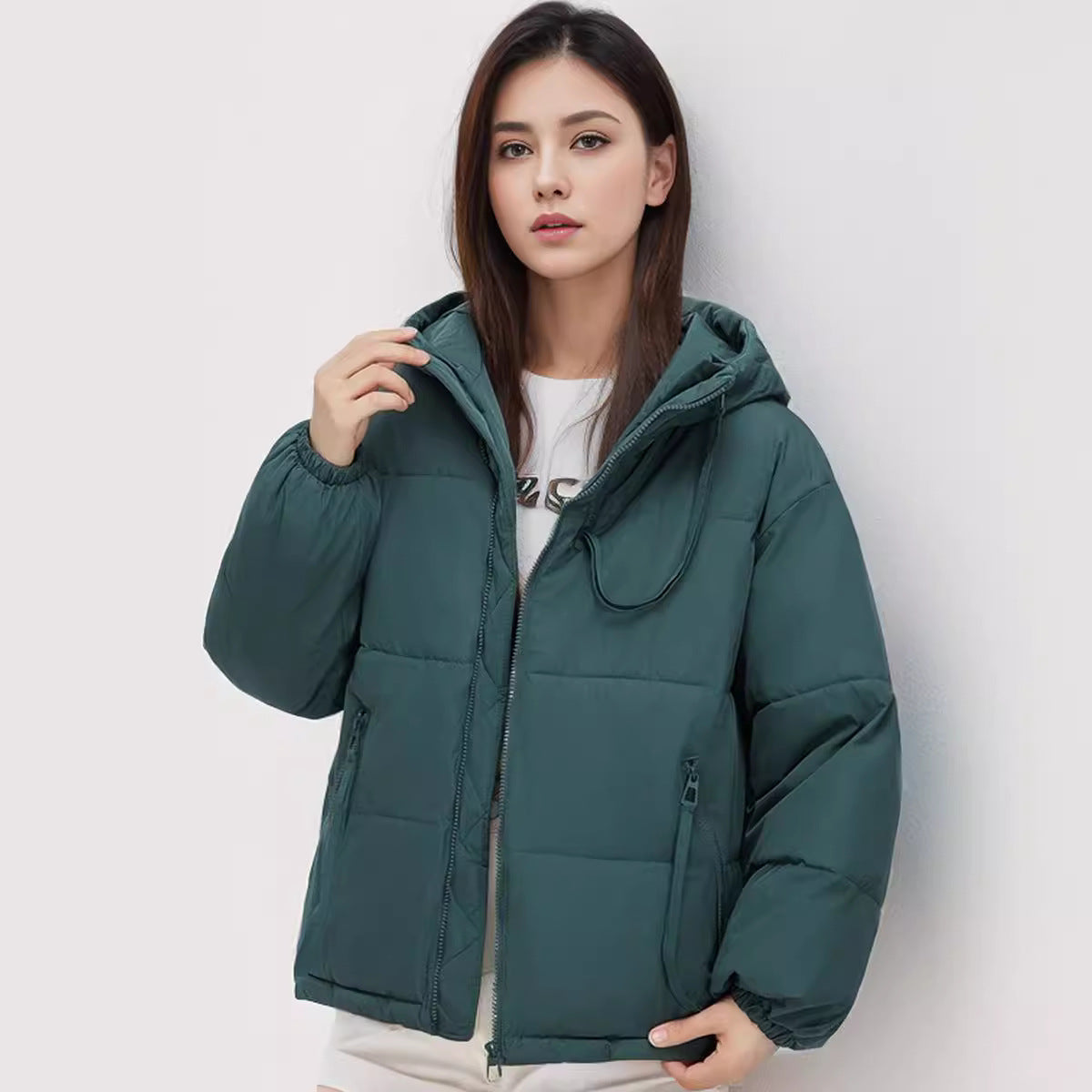 Water Repellent Womens Winter Jacket Streetwave With Adjustable Hood And Practical Pockets