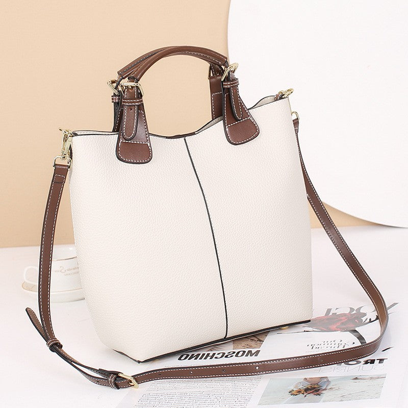 Street-Wave Stephanie Vegan Leather Tote Bag For Pros Structured PU Crossbody