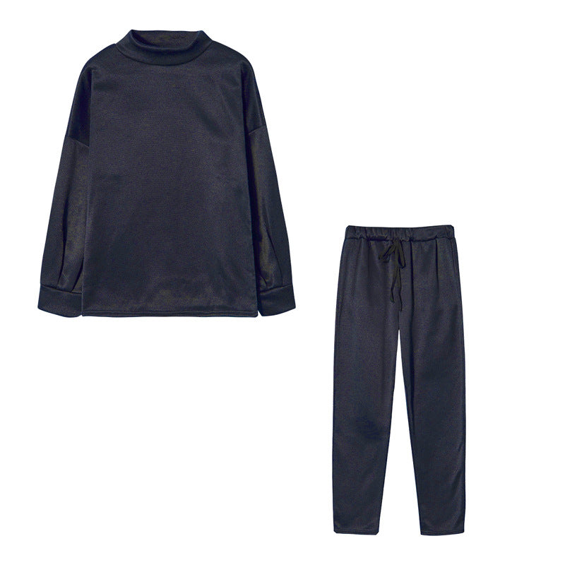Streetwave Womens High Neck Jogger Set Cozy Comfort For Women Home Gym Breathable Fabric
