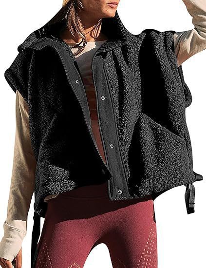 Street-wave Womens Cozy Fleece Vest Soft Warm Comfort For Outdoor And Everyday Wear
