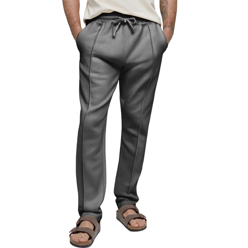 Streetwave Mens Sporty Leisure Joggers With Elastic Waistband And Side Pockets Breathable Comfort For Active Men