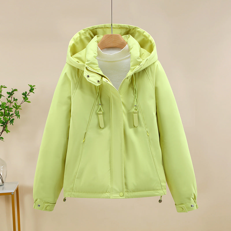 Street-wave Womens Functional Softshell Jacket With Adjustable Hood Windproof Breathable